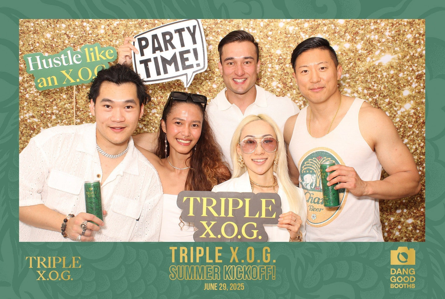 Triple X.O.G. hosted its Summer Kickoff Party, bringing together friends and collaborators for good food, great music, and Cognac Green Tea Cocktail.